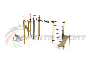 Купить Спортивный комплекс для инвалидов-колясочников WRK-D17_76mm в Первомайске 