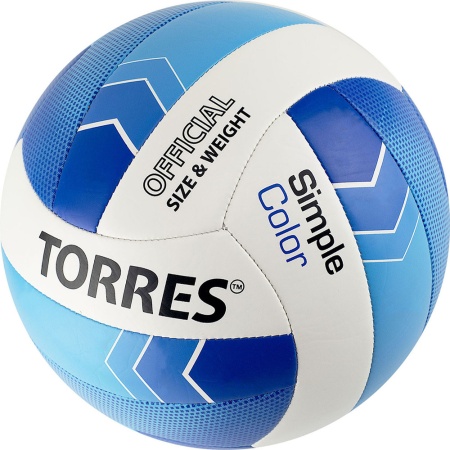 Купить Мяч волейбольный Torres Simple Color любительский р.5 в Первомайске 